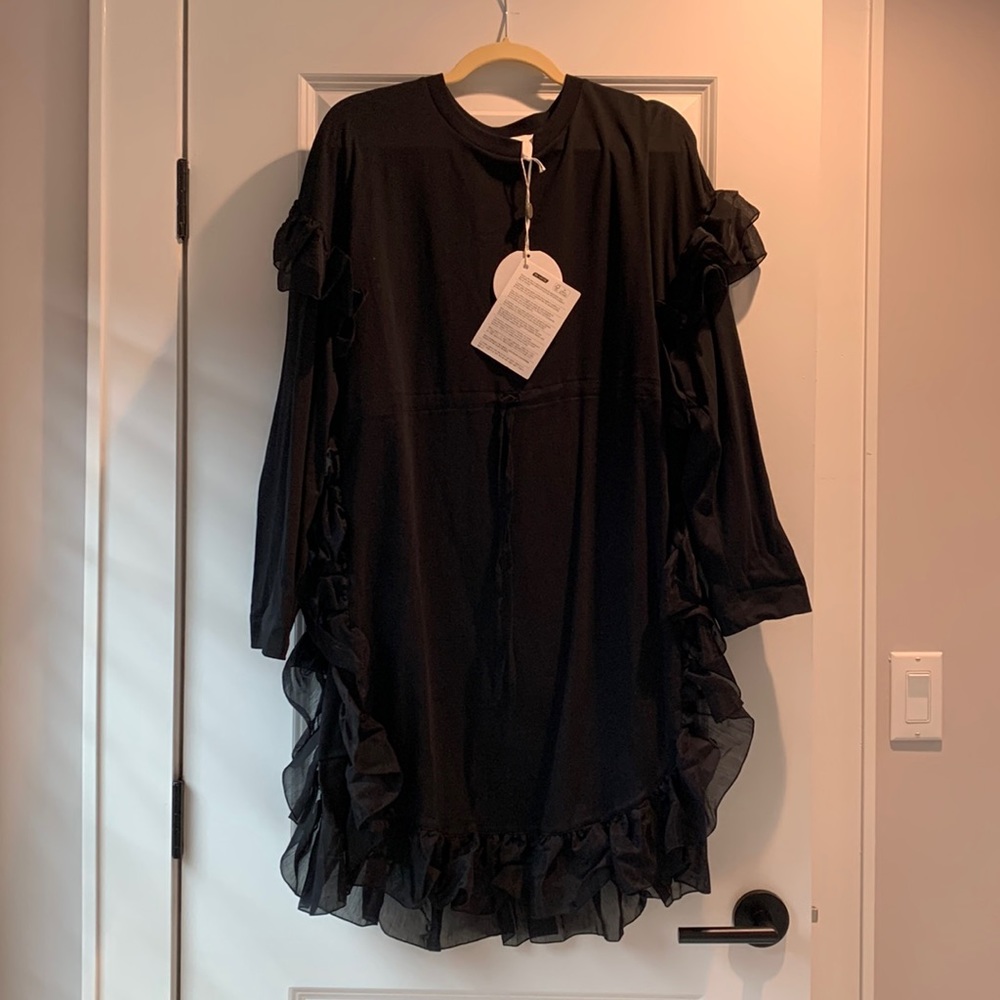 See by Chloé black cotton dress